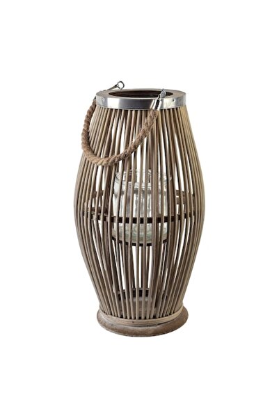 MONDEX LUCIE GREY Lantern, Mondex, 22 x 40 cm, Grey