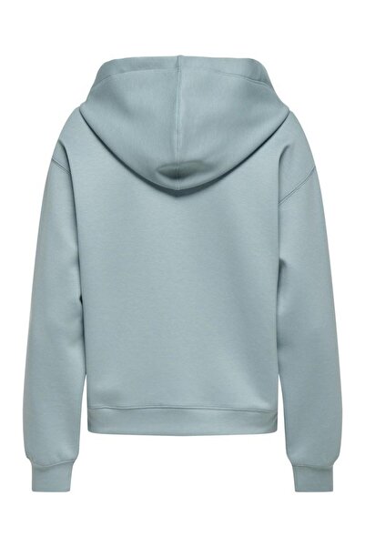 ONLY Кадин Мави Онлалина Лайф L/s Принт Худ Суит Суитшърт 15360223-Арона