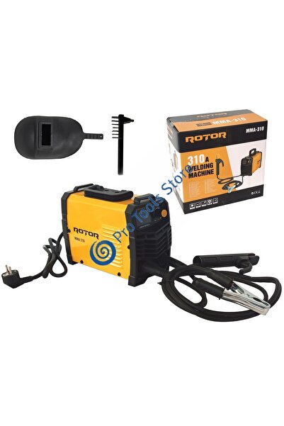 Rotor MMA 310A Inverter Welding Machine, Color Display, Anti-Stick, Cooling Fan