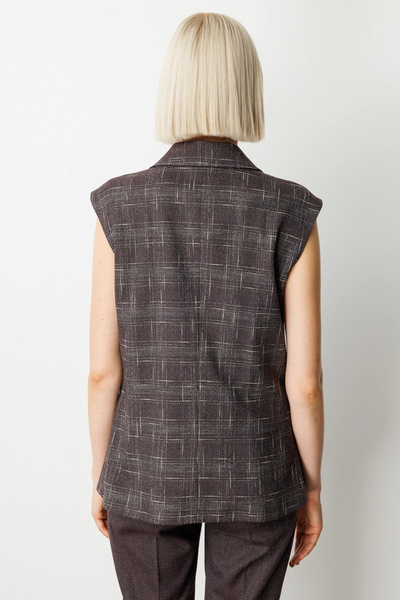 Ekol Minimalist Oversize Sleeveless Vest - Casual and Stylish