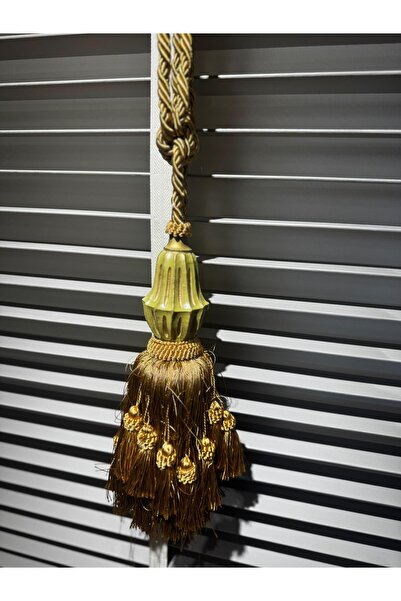 VANESSA PERDE Bal Rengi Perde Bağlama Seri Sonu 1 Adet