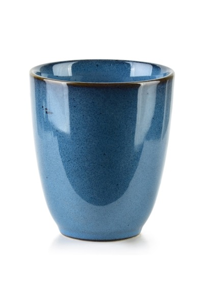 MONDEX Cană BASIC NATURE fără mâner, Mondex, ceramică, albastră