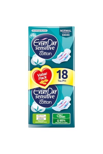 EveryDay Absorbante normale sensibile, 18 buc.