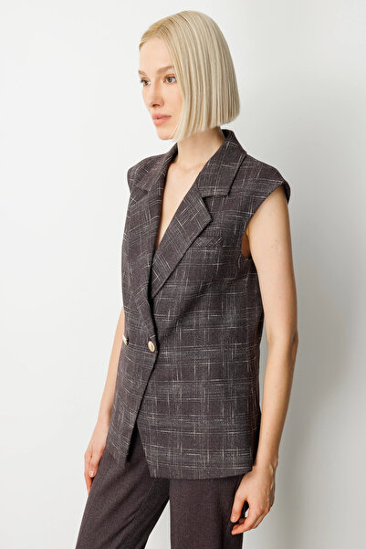 Ekol Minimalist Oversize Sleeveless Vest - Casual and Stylish