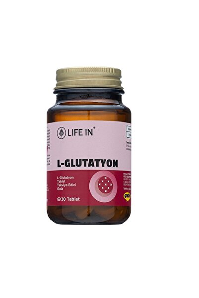 Life In L-Glutathione Supplement Food 30 Tablets