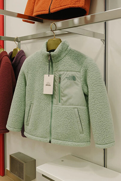 morpembej kadın erkek çocuk Girl's Curly Plush Coat