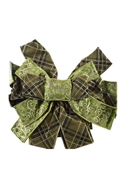 Mondex Since 1986 Fundă decorativă de Crăciun SANTA LILA, 32x130 cm, verde