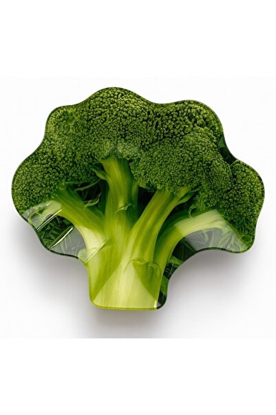 Allesken Decorative bowl Aria Fresh in broccoli shape, green, 20x23x1cm