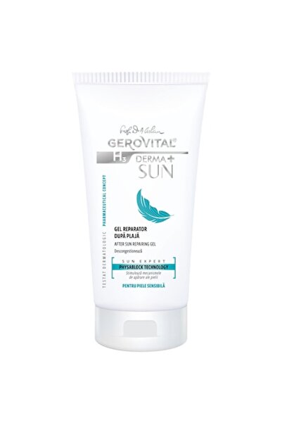 GEROVITAL H3 Derma+ Sun Gel Reparator după Plajă pentru Față și Corp, 200 ml