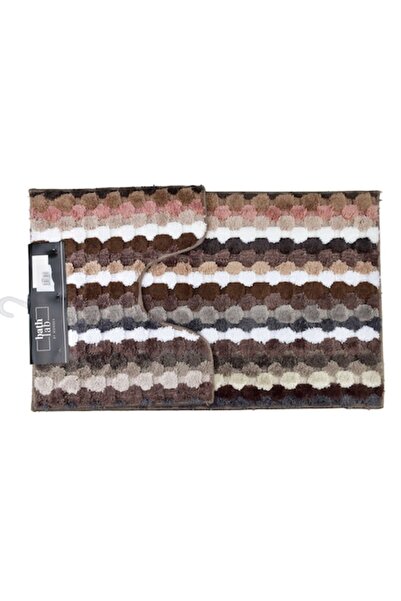 MONDEX Set covorașe baie 2 buc 50x90 cm și 50x40 cm, bej