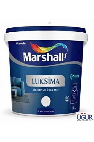 Marshall Luksima Silikonlu Özel Mat İç Cephe Duvar Boyası