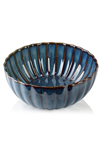Affekdesign By Mondex EVIE DARK Bowl, porcelain, navy, 650 ml, 16.7 x 6.7 cm