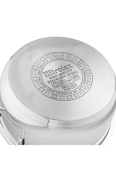 Mirolex 9-piece stainless steel cookware set