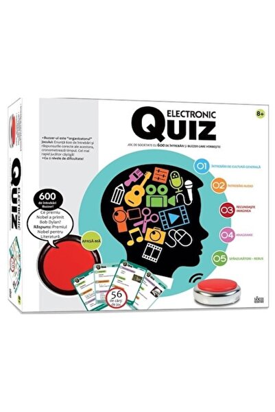 İDEA Joc de Societate Quiz Electronic cu Buzzer -
