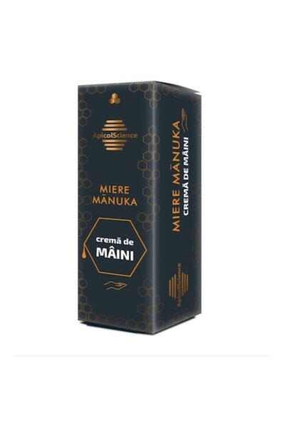 ApicolScience Cremă de mâini cu ulei de Manuka 50 ml,