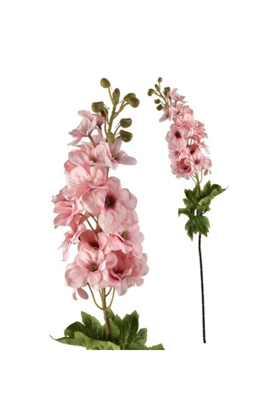 MONDEX VIRIDIS Floare artificială Delphinium 85 cm, albă, decorativă