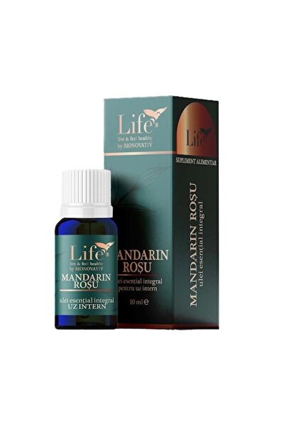 Bionovativ Ulei esențial integral de mandarină roșie, uz intern, 10 ml -