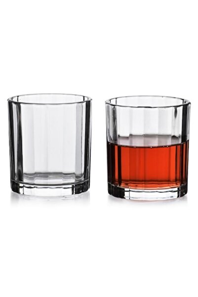 Allesken Set of 4 ELISE STRIPES glasses, 310 ml, transparent, 8x8x9 cm