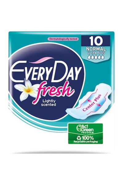 EveryDay Absorbante igienice normale proaspete, 10 buc.