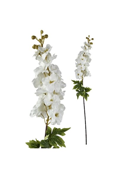 MONDEX Floare Artificiala Ostrozka 85 cm Alb