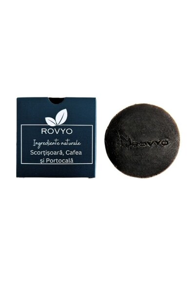 Rovyo săpun cu scorțișoară, cafea și portocală Rovyo, 90g