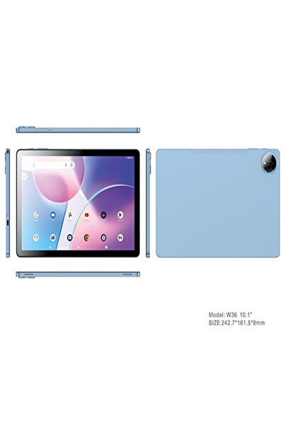 OTEETO TAB 14 Pro Tablet Wifi+5G with keyboard, Touch pen and mouse – 8GB RAM / 512GB Memory – Blue