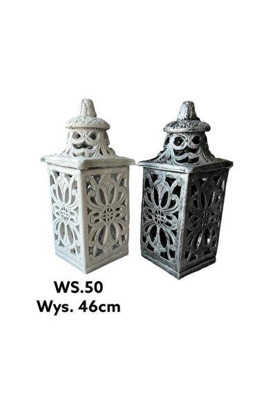 MONDEX Decorative Figurine - (Plaster, Gray)