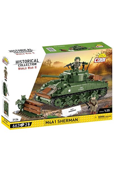 COBI M4A1 Sherman, 663 pieces (COBI-3126)