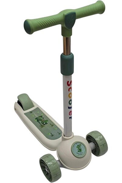 Generic Kids 3-Wheel Push Scooter — Adjustable Height, Light-Up Wheels, Supports up to 50 kg