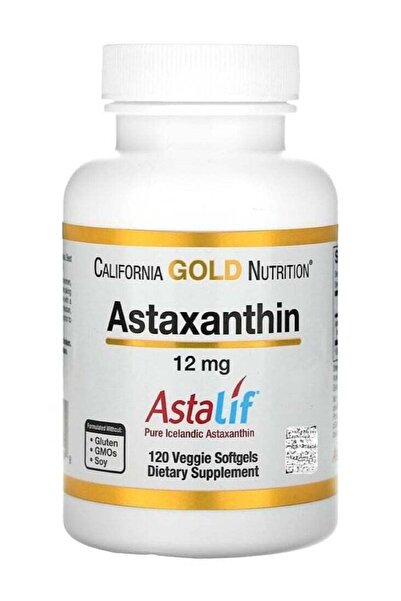 California Gold Nutrition Astaxanthin, Astalif Pure Icelandic, 12 mg, 120 Veggie Softgels
