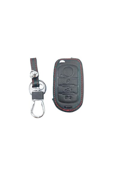 VTH Eco-leather key case for Fiat 500X Toro Nuovo Grazie 4 Buttons