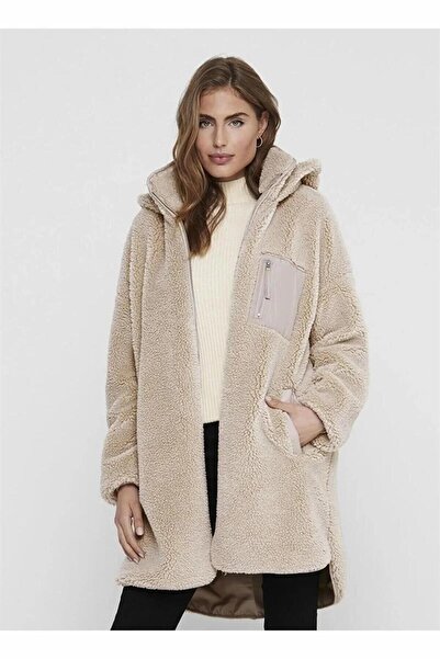 ONLY Women's Cuban Coat - 15230461   Sand
