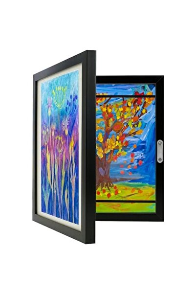 KRUZZEL Artistic A4 Drawing Frame Set KRUZZEL, capacity 150, black, 33x24x3 cm
