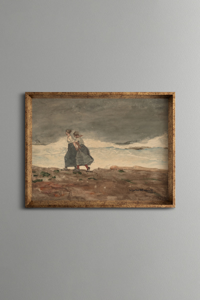 epiqart Danger - Vintage Patterned Frame