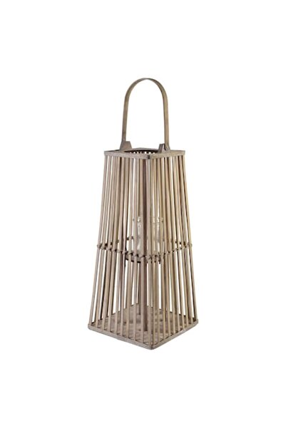 MONDEX Felinar Lucie Grey 26,5x57cm, ratan, pentru interior sau terasă