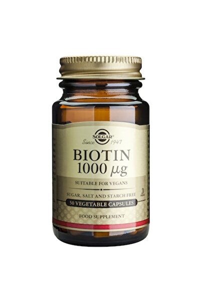 Solgar Biotin 1000 mcg, 50 Capsules