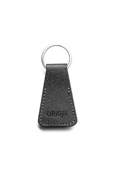 Origin Keyring, Origin, leather, black