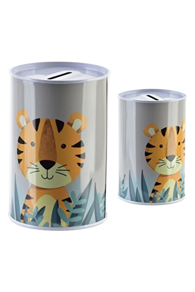 MONDEX Metal Piggy Bank ADI, 8 x 12.5 cm, Elegant Decorative Design