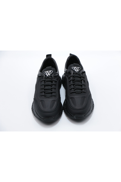 Voyager 6706 Pantofi casual pentru bărbați din piele naturală neagră