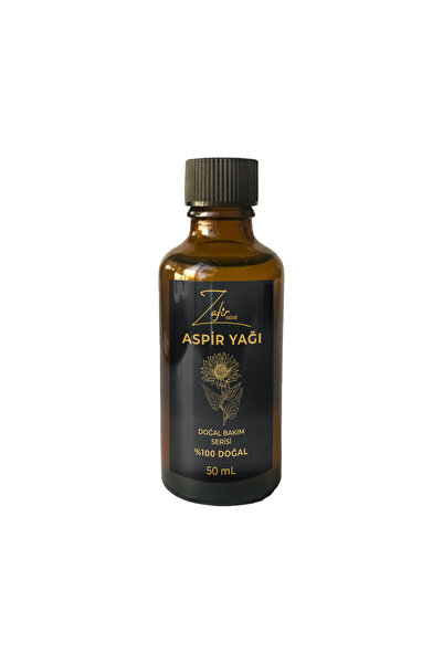 zafirnatural Doğal Bakım Serisi Soğuk Sıkım Aspir Yağı %100 Doğal 50 mL