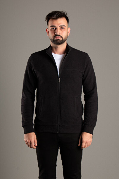 ZEKİ ÖZER ΑΝΔΡΙΚΗ ΜΑΥΡΗ ΖΑΚΕΤΑ ΜΕ ΤΥΠΟ