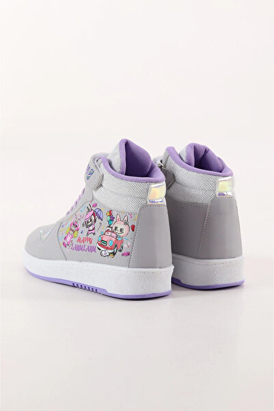 McDark Girls' Ice Lila Labulabu Sneaker High-Top Shoes