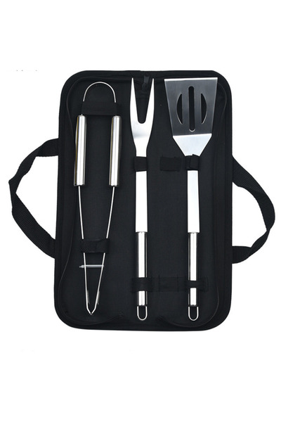 SX New Outdoor Picnic Cooking BBQ Tool Kit Stainless Steel Barbecue Utensils Accessories