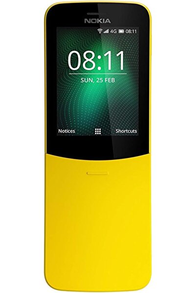 Nokia 8110 4G Single SIM TA-1071 4GB Unlocked Smartphone - Yellow