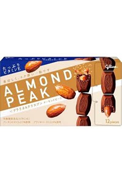 Glico لوز بيك برالين مقرمش 12 قطعة 56.6 جرام