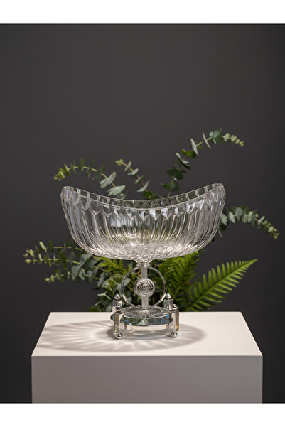 ÇNR HOME AHŞAP وعاء جندول كريستالي ذهبي فاخر للغاية، إكسسوار مزخرف للطاولة وغ...