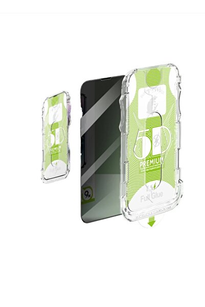 iphone 17 PRO Compatible Magic Box 5d Ghost Screen Protector tempered glass set