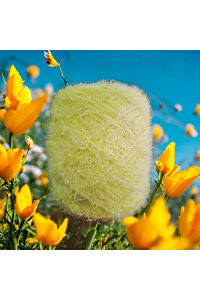 Kırlangıç خيط حياكة يدوي بتصميم مزيج من الكيد موهير والشعر المستعار 200 جرام