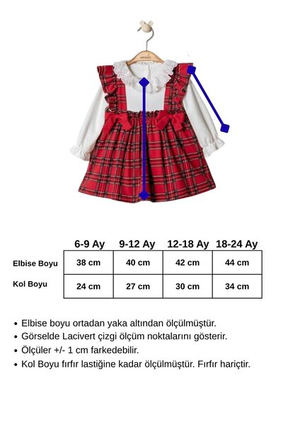 Trend Baby Kids Baby Girl New Year Concept Red and White Plaid Dress