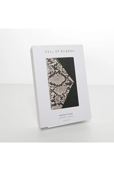 Ideal Of Sweden Midnight Python Wallet Case for iPhone 11 Pro/XS/X – Premium, Luxury Design